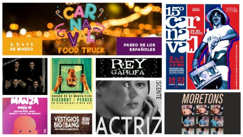 La agenda del fin de semana